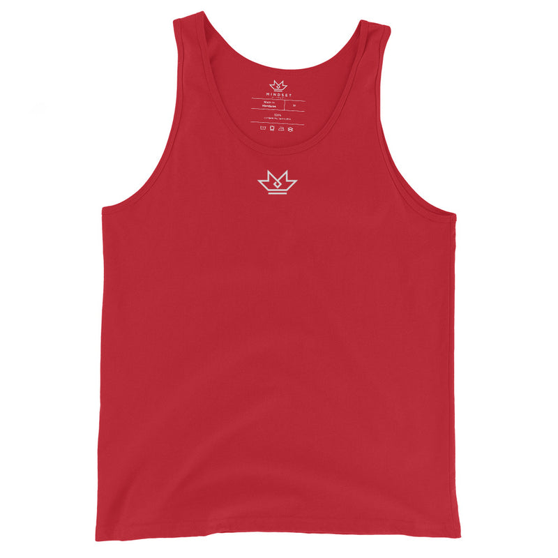 Unisex Mindset Matters Crown Tank Top