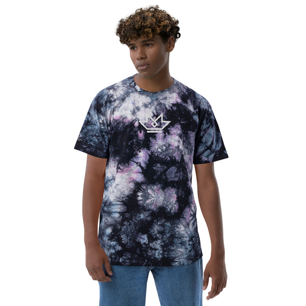 Mindset Matters Crown Oversized tie-dye t-shirt