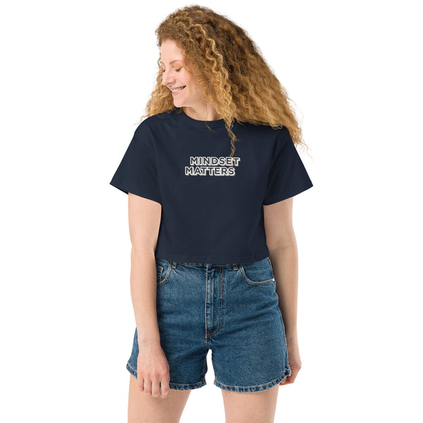 Mindset Matters - Crop Top