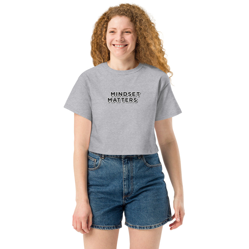 Mindset Matters - Crop Top