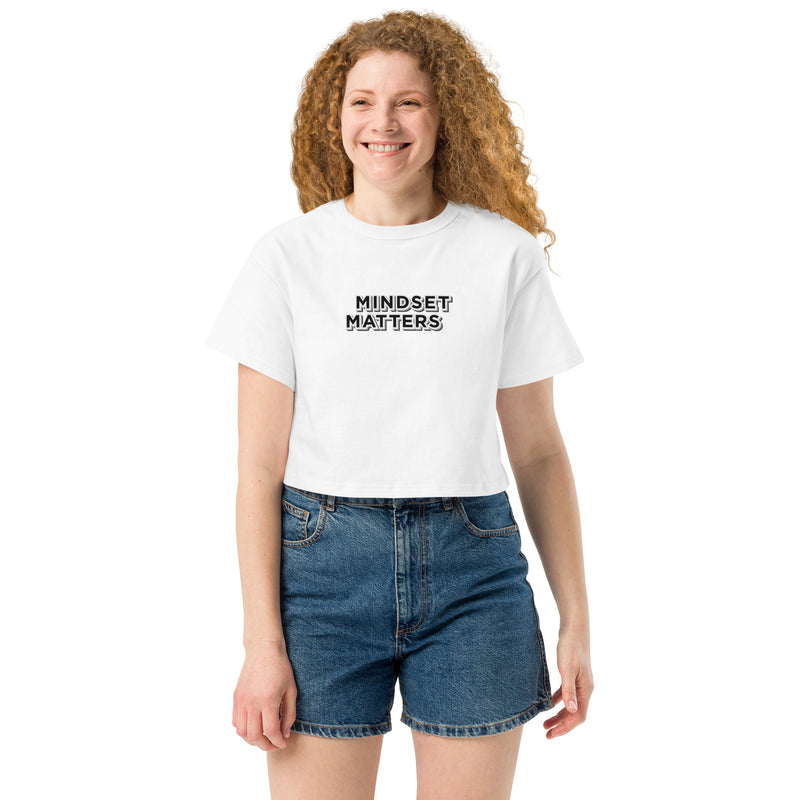 Mindset Matters - Crop Top